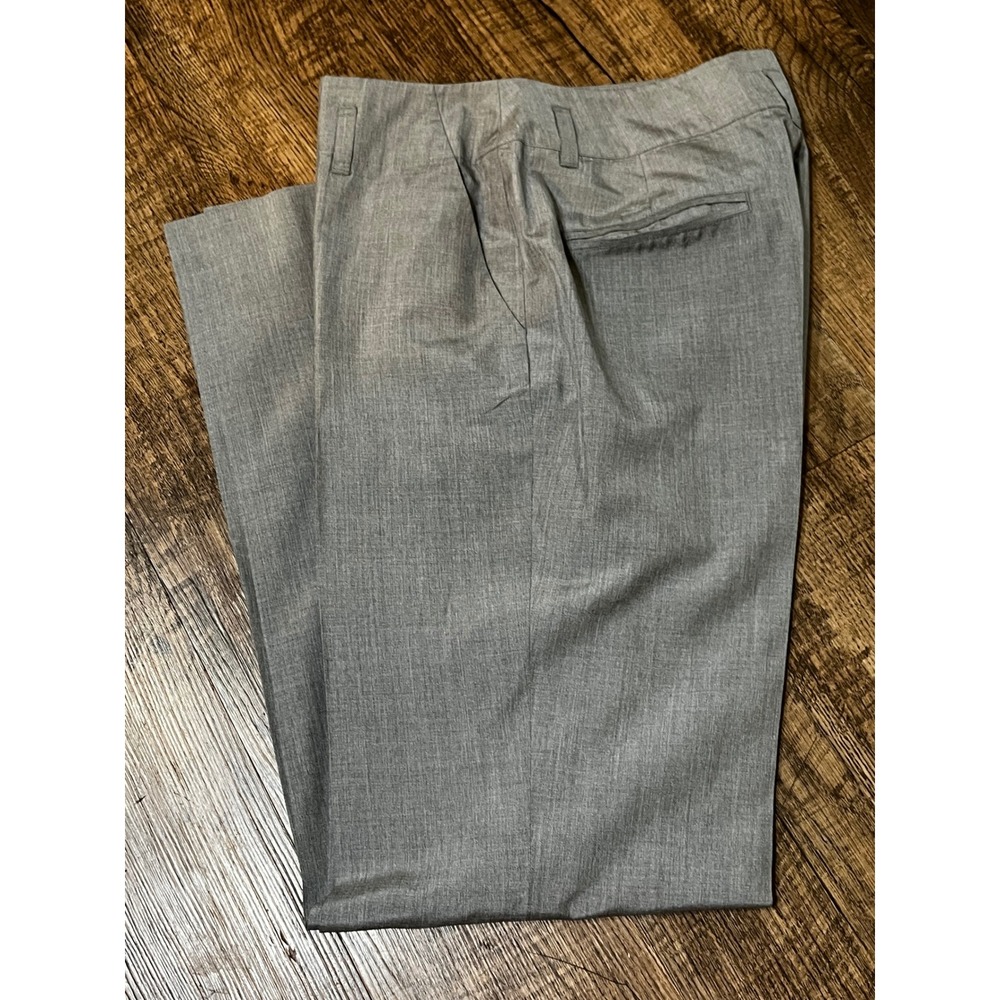 Banana Republic Harrison Gray Straight Leg Dress Slacks Size 8